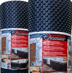 SUPERSEAL Dimpled Foundation Membrane